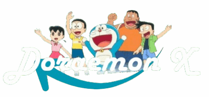Doraemon X APK game cover showing adventure scene